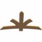 Ekena Millwork Davenport Timber Gable Bracket, Western Red Cedar, 60"W x 35"H x 1 1/2"D x 5 1/2"F, 14/12 Pitch GBW060X35X0206DAV00SWR - alternate 4